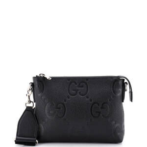 Gucci Zip Messenger Bag Jumbo Gg #258629G17B